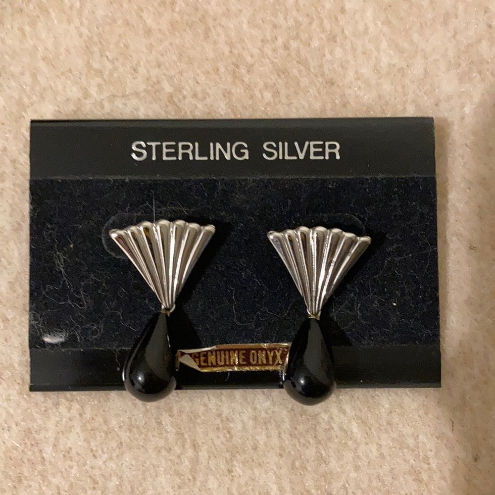 Retro 70 s earrings